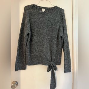Dark gray sweater